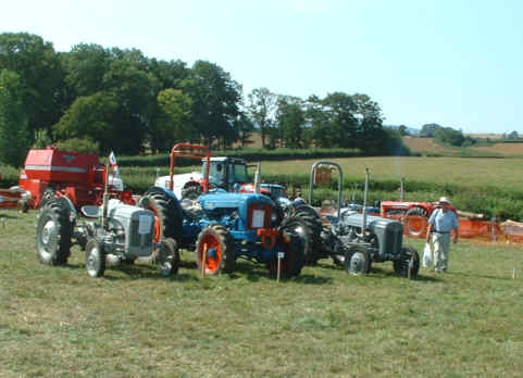 Tractors at the Rally