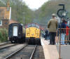 The 37's arriving at Bishops Lydeard