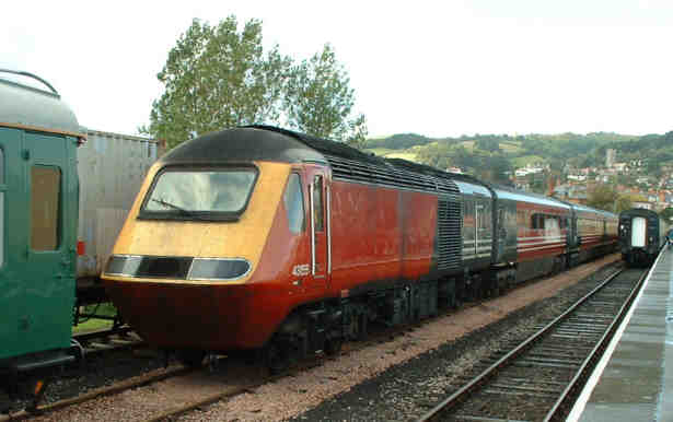 Ex Virgin now First Group HST at Minehead