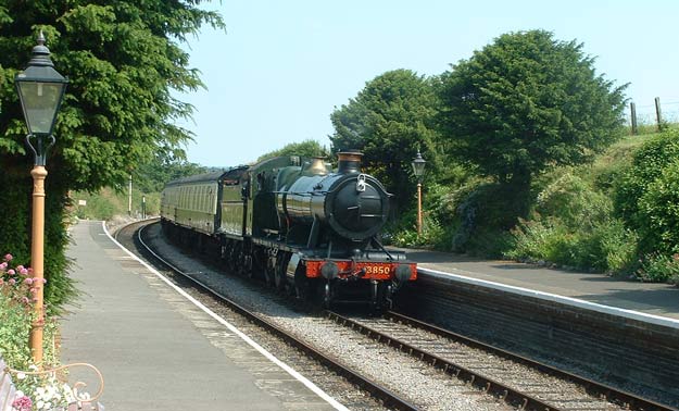 3850 arriving at Blue Anchor