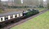 5521 and 4160 arriving at Crowcombe Heathfield 