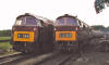 D1015 and D1010 at Bishops Lydeard 