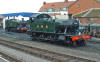 5542 and 4160 on Minehead shed 