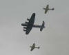 Lancaster, Spitfire and Hurricane 