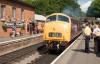 D832 Onslaught arriving at Bishops Lydeard 