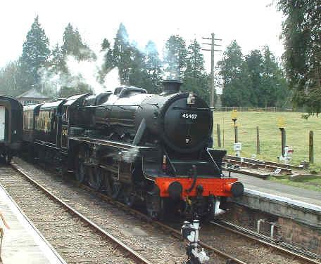 45407 at Crowcombe Heathfield