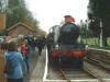 9351 on Santa duties at Crowcombe Heathfield