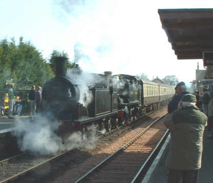 30053 and 4160 double headed at Bishops Lydeard
