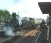 30053 and 4160 leaving Bishops Lydeard