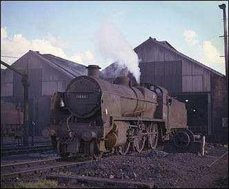 31866 Eastleigh shed yard
