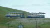 Great Orme trams passing