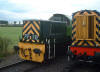 D9526 and D3462 in Up Sidings, Bishops Lydeard