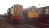 D3462 and D6566 in Bishops Lydeard Up Sidings