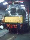 D7523 recently repainted at Williton