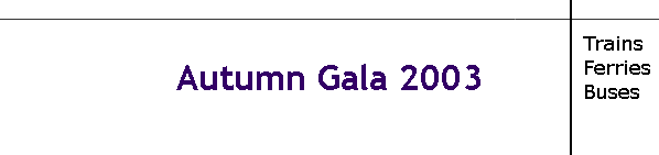 Autumn Gala 2003