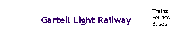 Gartell Light Railway