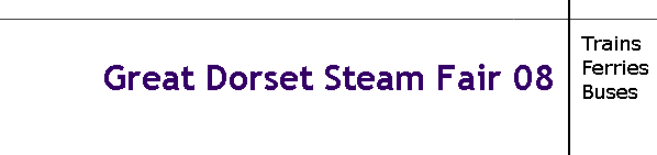 Great Dorset Steam Fair 08