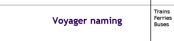 Voyager naming