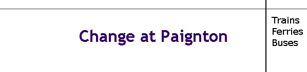 Change at Paignton