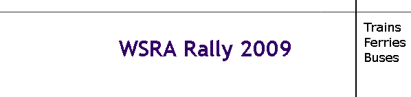 WSRA Rally 2009