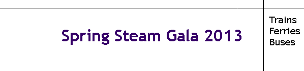 Spring Steam Gala 2013