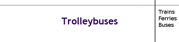 Trolleybuses