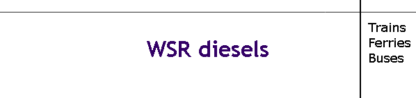 WSR diesels
