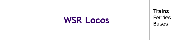 WSR Locos