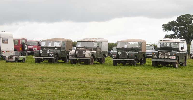 Series 2 Land Rovers 
