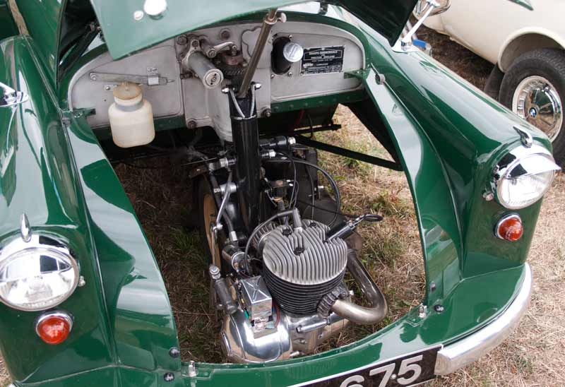 Villiers engine in Bond Minicar 