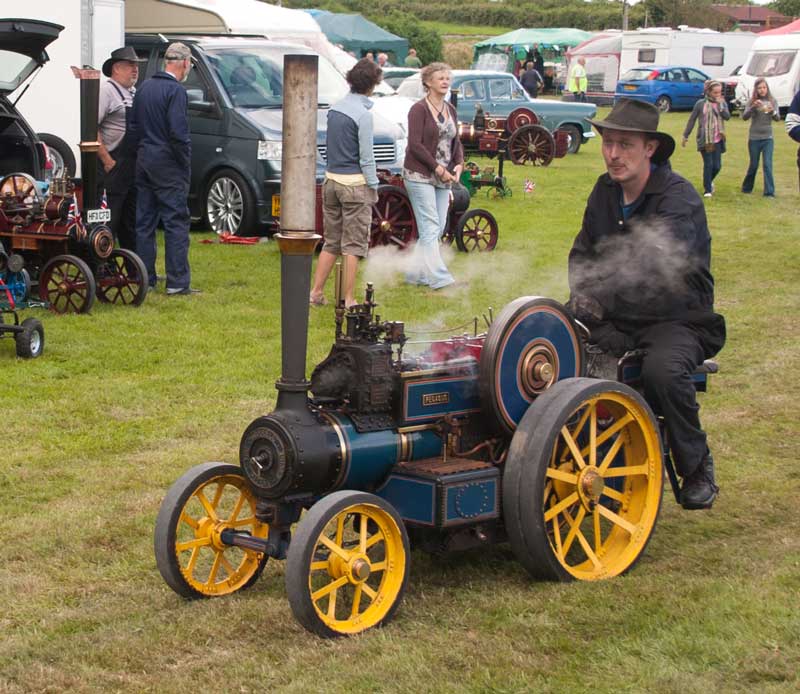 Scale Burrell traction engine. 
