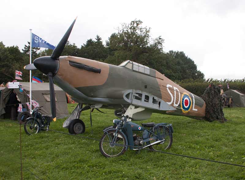 replica Hawker Hurricane