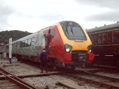 The Voyager collects the token at Minehead