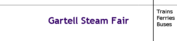 Gartell Steam Fair