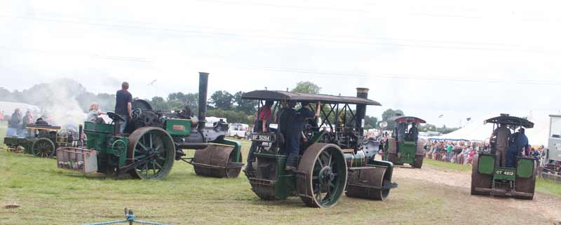 4 steam rollers 