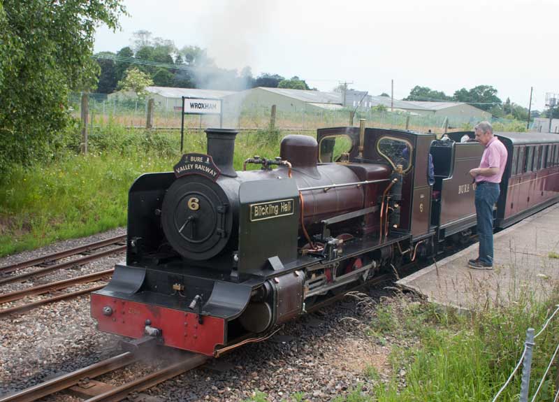 Bure Valley Railway No. 6 at Wroxham 