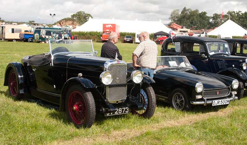 1931 Alvis TK and 1973 MG Midget 