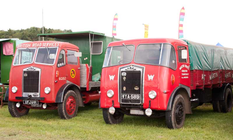 1956 and 1957 Albion FT37 lorries