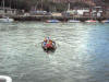 Rowing boat ferry at Weymouth